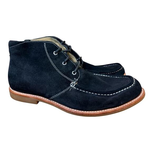 UGG Via Lungarno Black Suede Chukka Boot Men size 12 - Picture 1 of 8